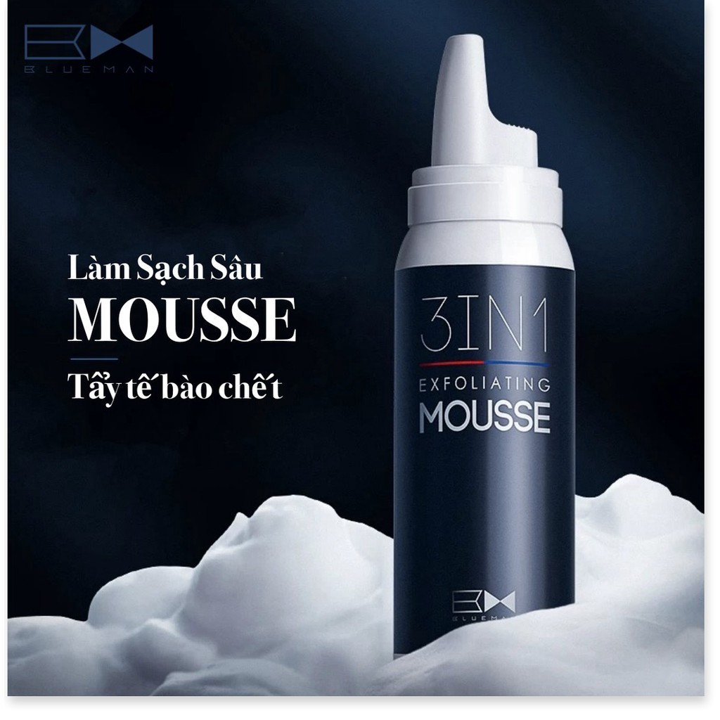 Tẩy Tế Bào Chết da mặt BLUEMAN dành cho Nam [Chính Hãng] | BigBuy360 - bigbuy360.vn
