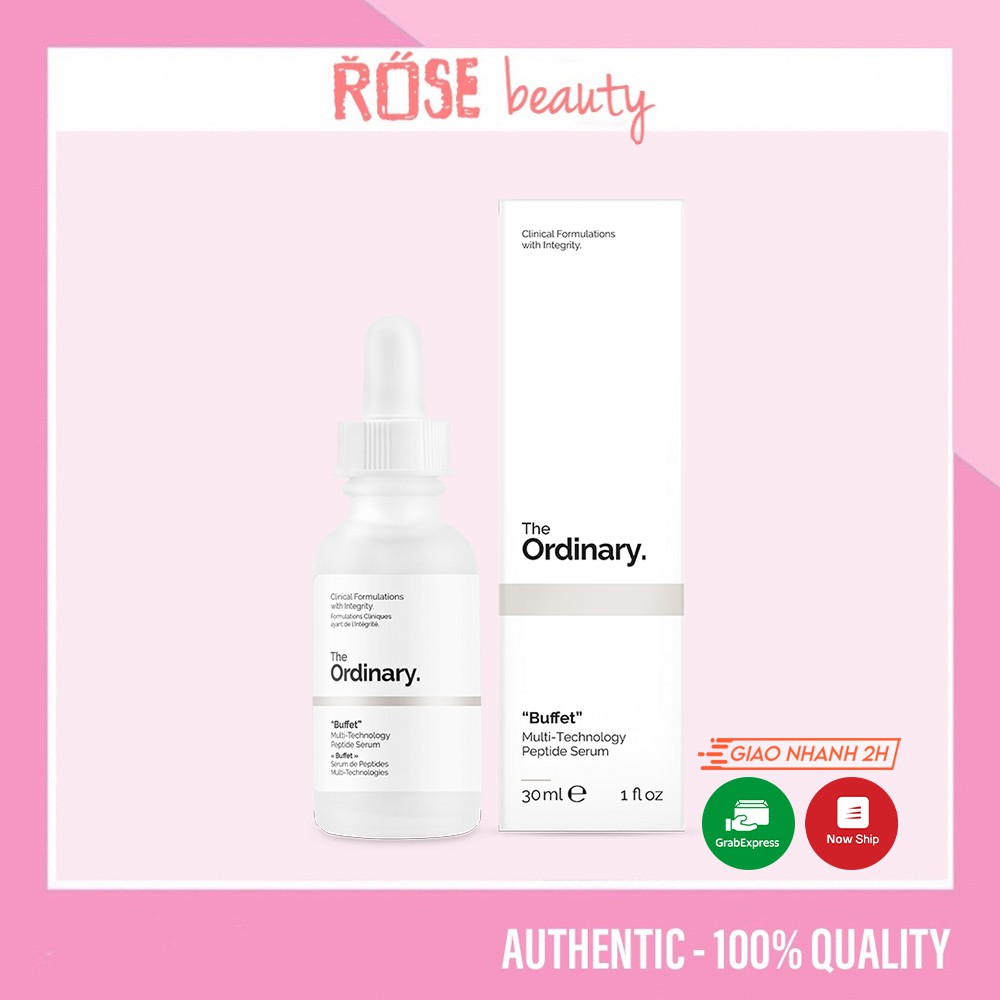 (BILL CANADA) Serum The Ordinary Buffet Multi-Technology Peptide Serum chống lão hóa toàn diện | BigBuy360 - bigbuy360.vn