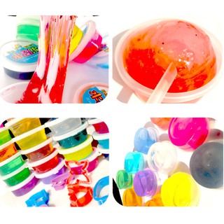 Chất nhờn ma quái (Slime) hộp 12 màu