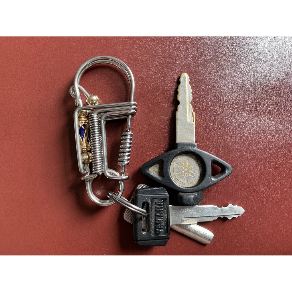 Móc khoá inox ô tô, xe máy thủ công Rồng Cao Cấp - Inox không gỉ 304