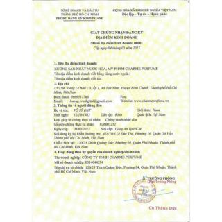 [Xả lỗ] Nước hoa nữ omnia charme 30ml