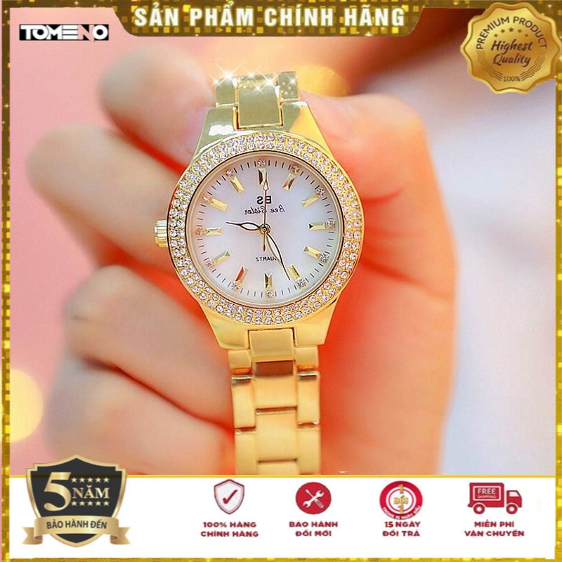 (TRỢ GIÁ KHỦNG,TẶNG VÒNG TAY) Đồng Hồ Nữ BEE SISTER BE Chính Hãng Đính Đá Kim Cương, Cao Cấp, Sang Trọng