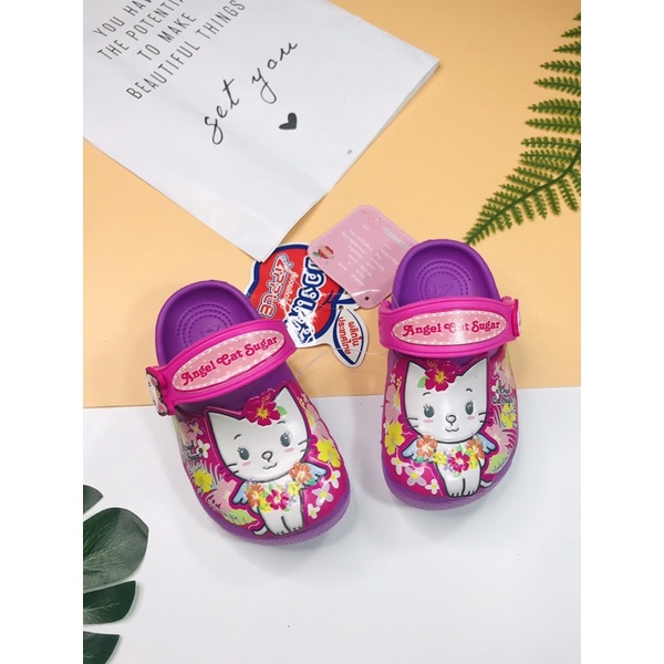Giày sục siêu xinh cho bé gái hàng nhập khẩu Thái Lan