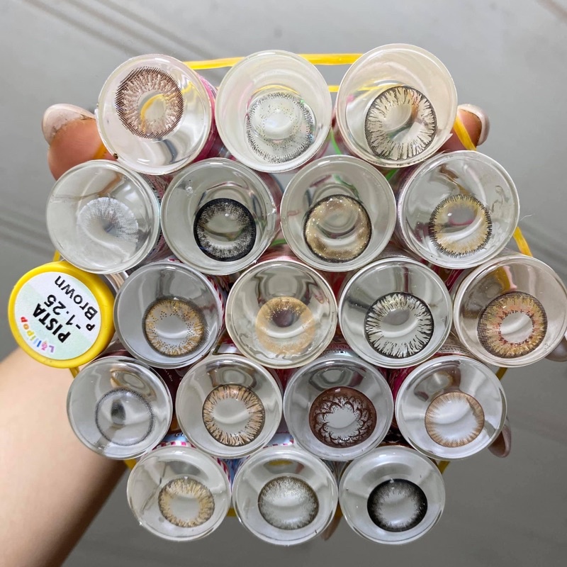Lens cận 1-7 độ mẫu tự nhiên ( kính áp tròng ) HẠN SỬ DỤNG 1 NĂM