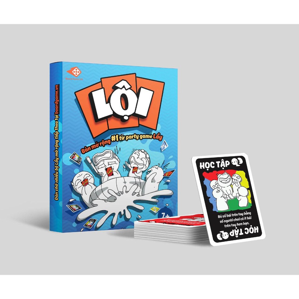 [Mã BMLT35 giảm đến 35K] Combo thẻ bài Lầy- Lội- Lên - Party game (có bán thêm ...