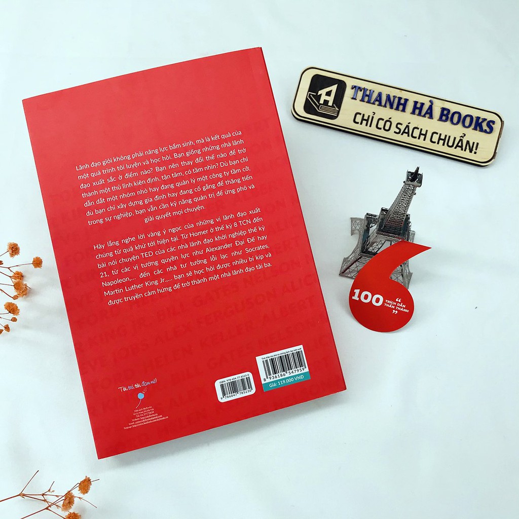 Sách - Tinh Thần Thủ Lĩnh Từ Những Lãnh Đạo Kiệt Xuất (Tặng Kèm Bookmark)