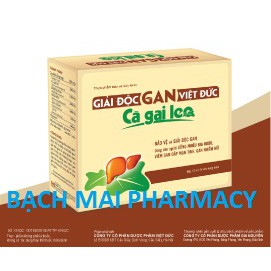 (CHÍNH HÃNG) Viên uống Giải độc gan Việt Đức CÀ GAI LEO, giúp bảo vệ và giải độc gan, hỗ trợ giảm men gan, gan nhiễm mỡ