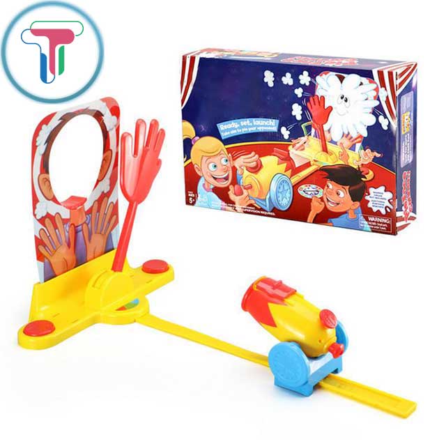 Đồ Chơi Boardgame Pie Face Cannon Trò Chơi Cannon Bắn Kem Vui Nhộn