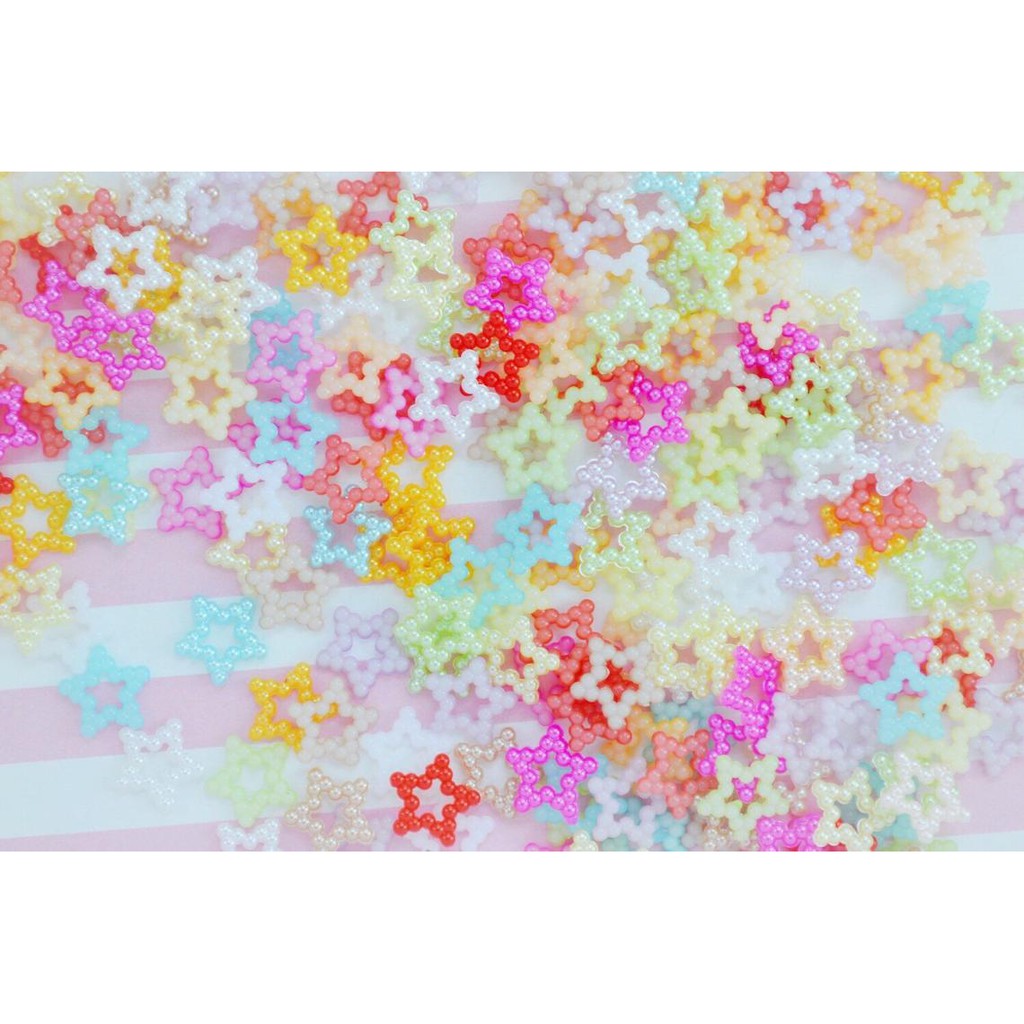 Charm trang trí ngôi sao B118/ Nguyên liệu làm Resin