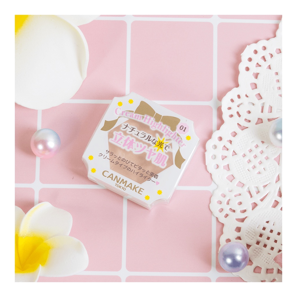 Phấn Nhũ Bắt Sáng Canmake Cream Highlighter