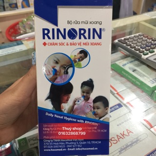 Bình rửa mũi xoang Rinorin