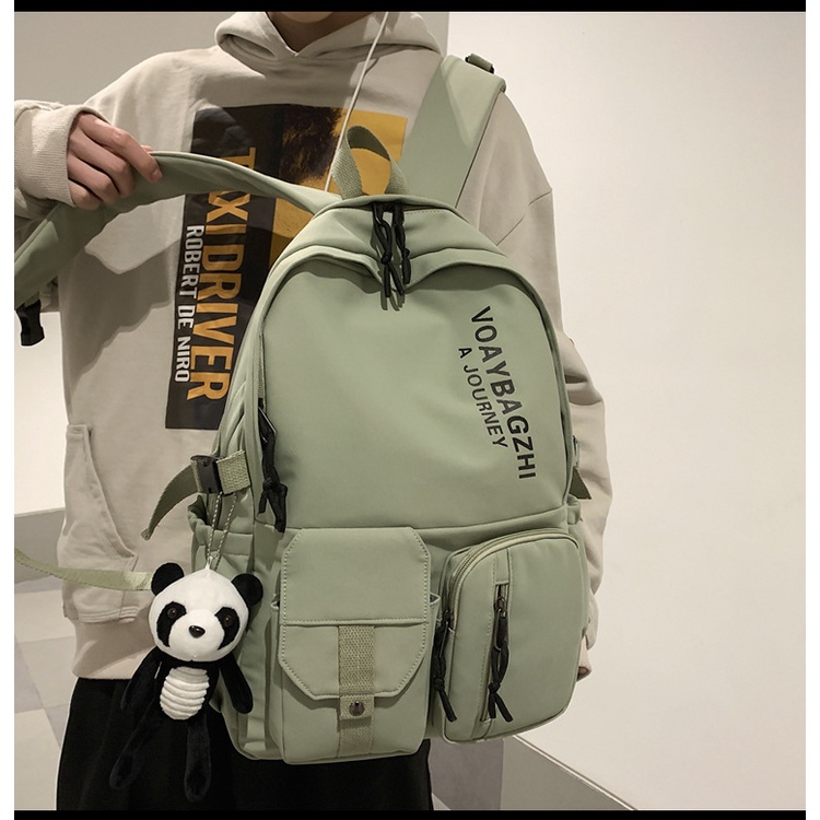 Balo nam nữ đi học phong cách, dung tích lớn chống thấm nước