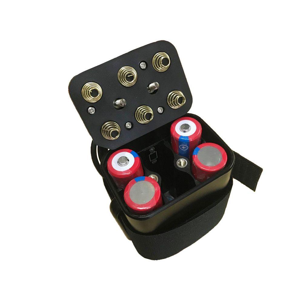 Pin Sạc Dự Phòng 6x18650 8.4V DC Cổng USB Có Thể Tháo Rời Cho Điện Thoại