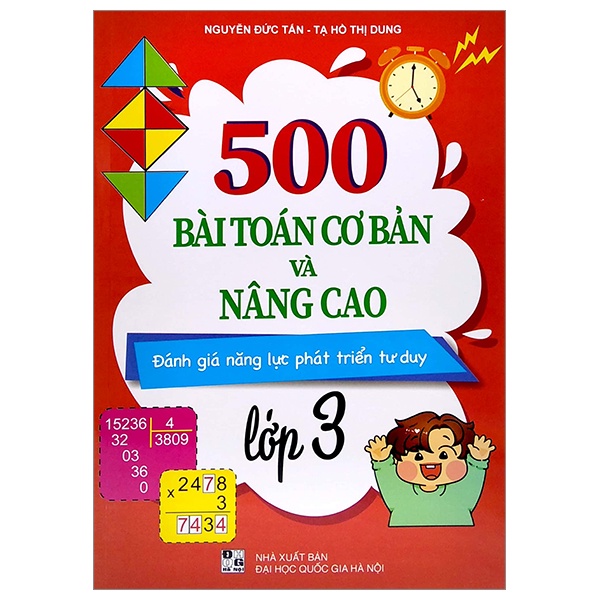 Sách 500 Bài Toán Cơ Bản Và Nâng Cao Lớp 3