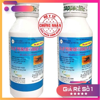Thuốc Diệt Muỗi Permethrin 50EC chai 100ml chính hãng, Diệt muỗi Diệt Kiến Diệt Ruồi Diệt Bọ Chét