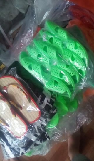 Dép tổ ong màu
