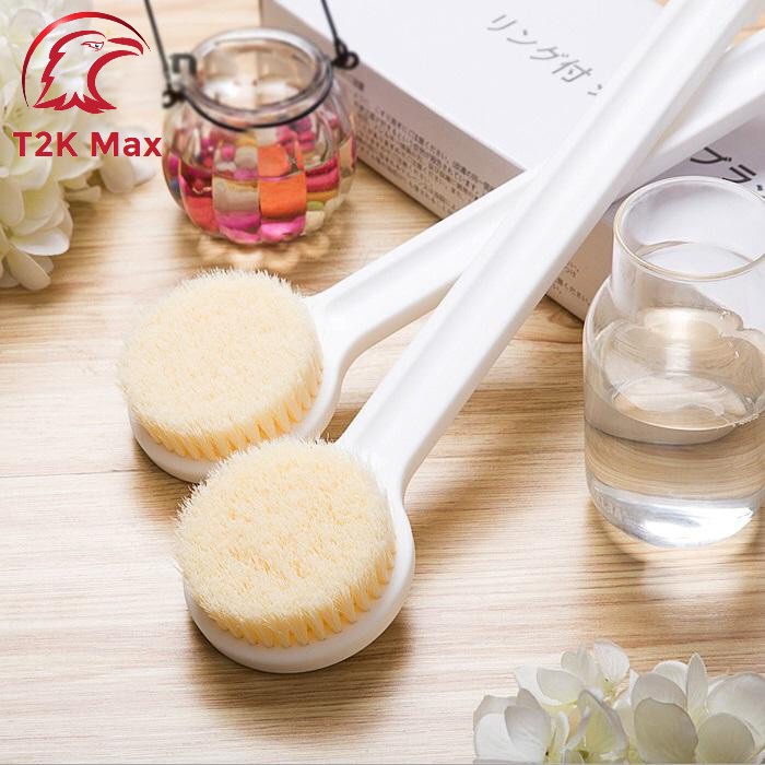 Cọ chà lưng Muji xuất nhật làm sạch da tẩy tế bào chết massage thư giãn - T2K Max