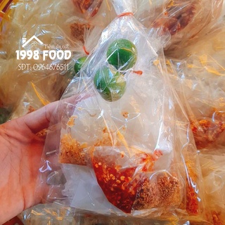 Bánh tráng sa tế ớt tươi