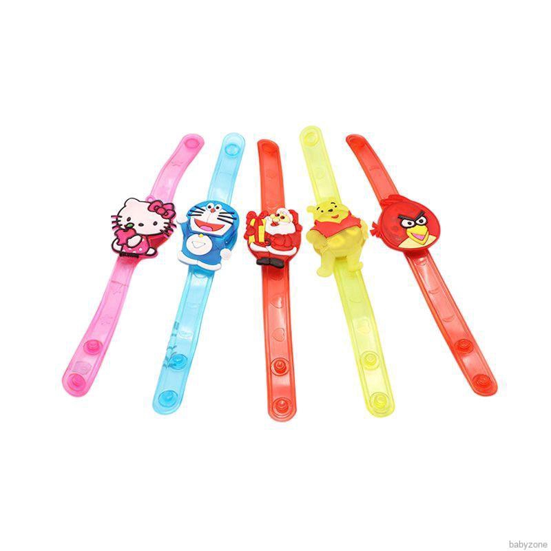 Dây đeo tay hình hoạt họa dạ quang cho bé