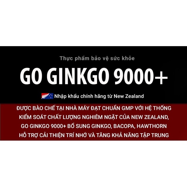 Viên uống bổ não hàm lượng cao nhất Úc - Go Healthy Ginkgo 9000mg - Beauty Shop | BigBuy360 - bigbuy360.vn