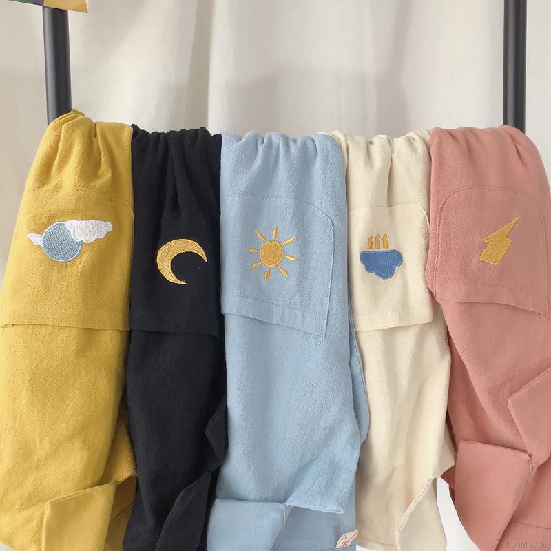 Áo kiểu tay ngắn chất Cotton hoạ tiết thêu cho phái nữ | BigBuy360 - bigbuy360.vn