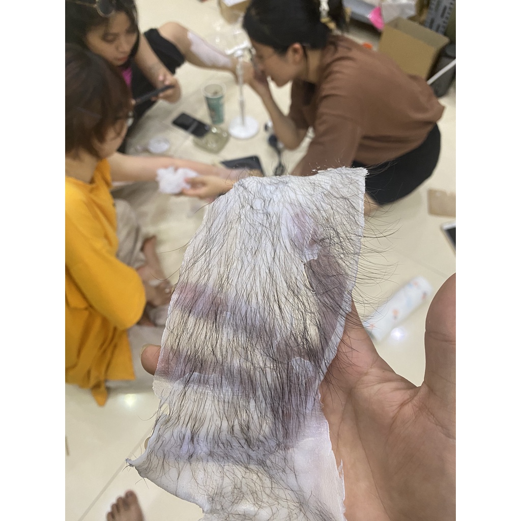 Bộ Waxing Combo Nồi Nấu Sáp Chống Dính - Sáp Wax Lông Premium - 5 Que Gạt Sáp Cao Cấp