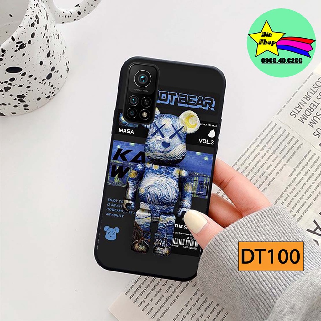 Ốp lưng Xiaomi Redmi Note 11 4g / Redmi Note 11 Pro / Redmi Note 11S - ốp lưng thời trang cao cấp in hình Robot Bear