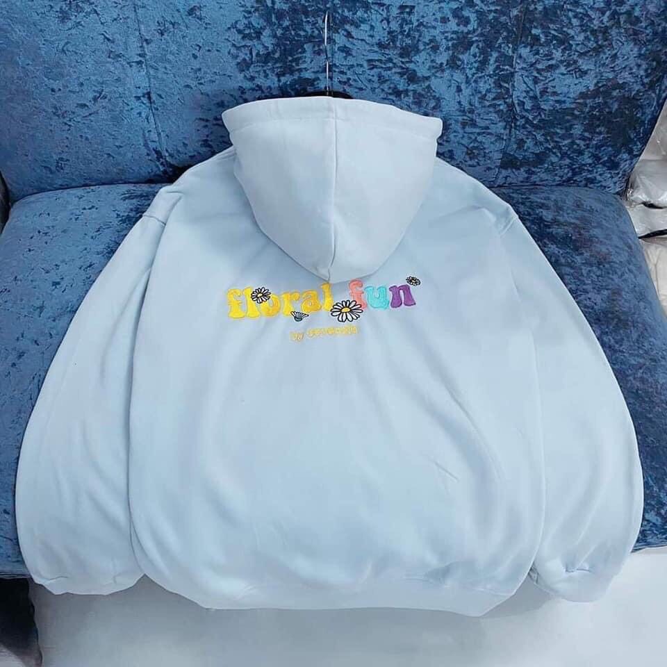 Áo khoác nữ Hoodie form rộng Khóa Dây Kéo Chất Liệu Thun NỈ Ngoại bông mềm TP893