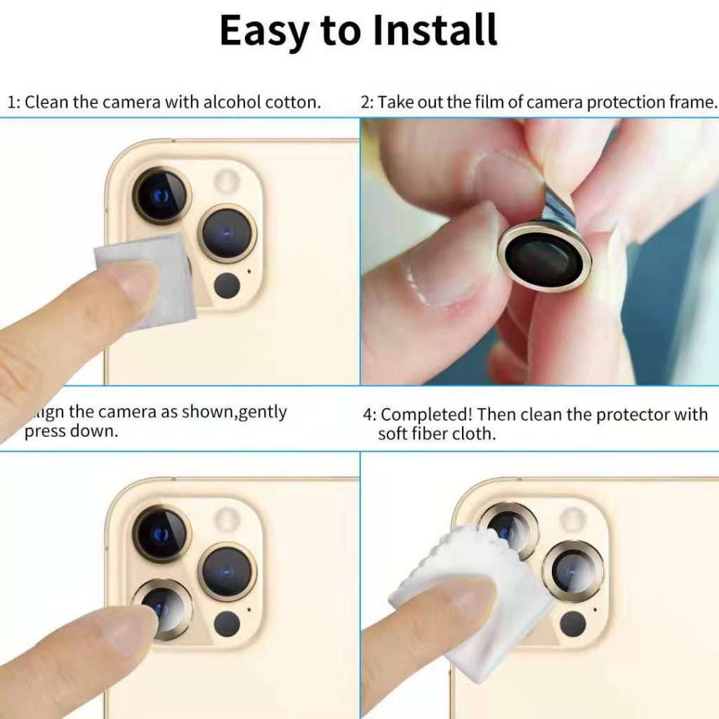 Dán Camera Mipow Kingbull For iPhone 13Pro/13Pro Max - Hàng Chính Hãng