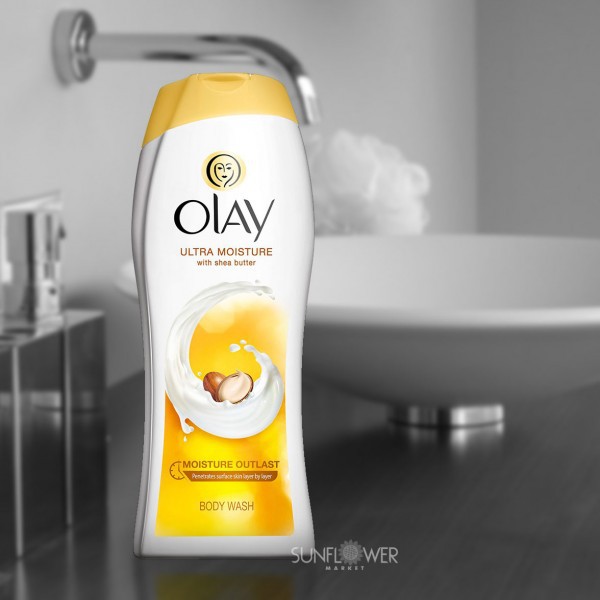 Sữa tắm OLAY Ultra Moisture Body Wash with Shea Butter 700ml (Giữ Ẩm Dưỡng Trắng Da)