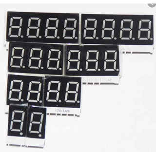 Led 7 Đoạn nhỏ 0.36 inch đỏ (đủ loại)