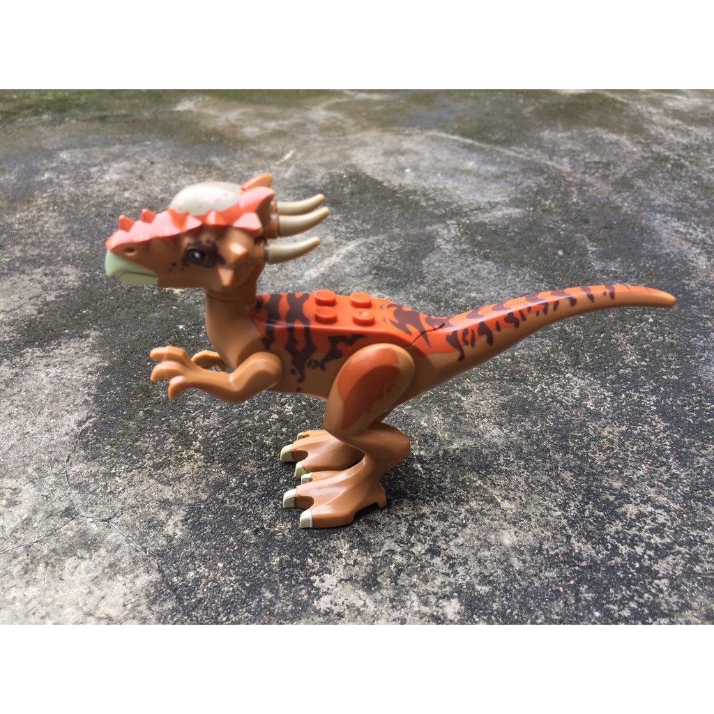 77045 Đồ chơi lắp ráp minifigure nhân vật mô hình khủng long nâu Dinosaur