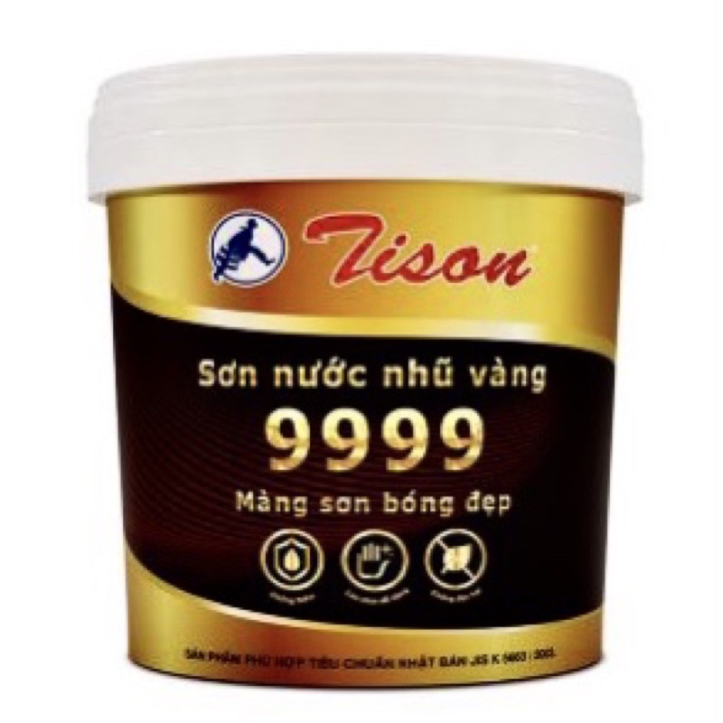 SƠN NƯỚC NHŨ VÀNG TISON CHUYÊN DÙNG TRONG CÁC CÔNG TRÌNH KIẾN TRÚC, TRANG TRÍ NỘI NGOẠI THẤT