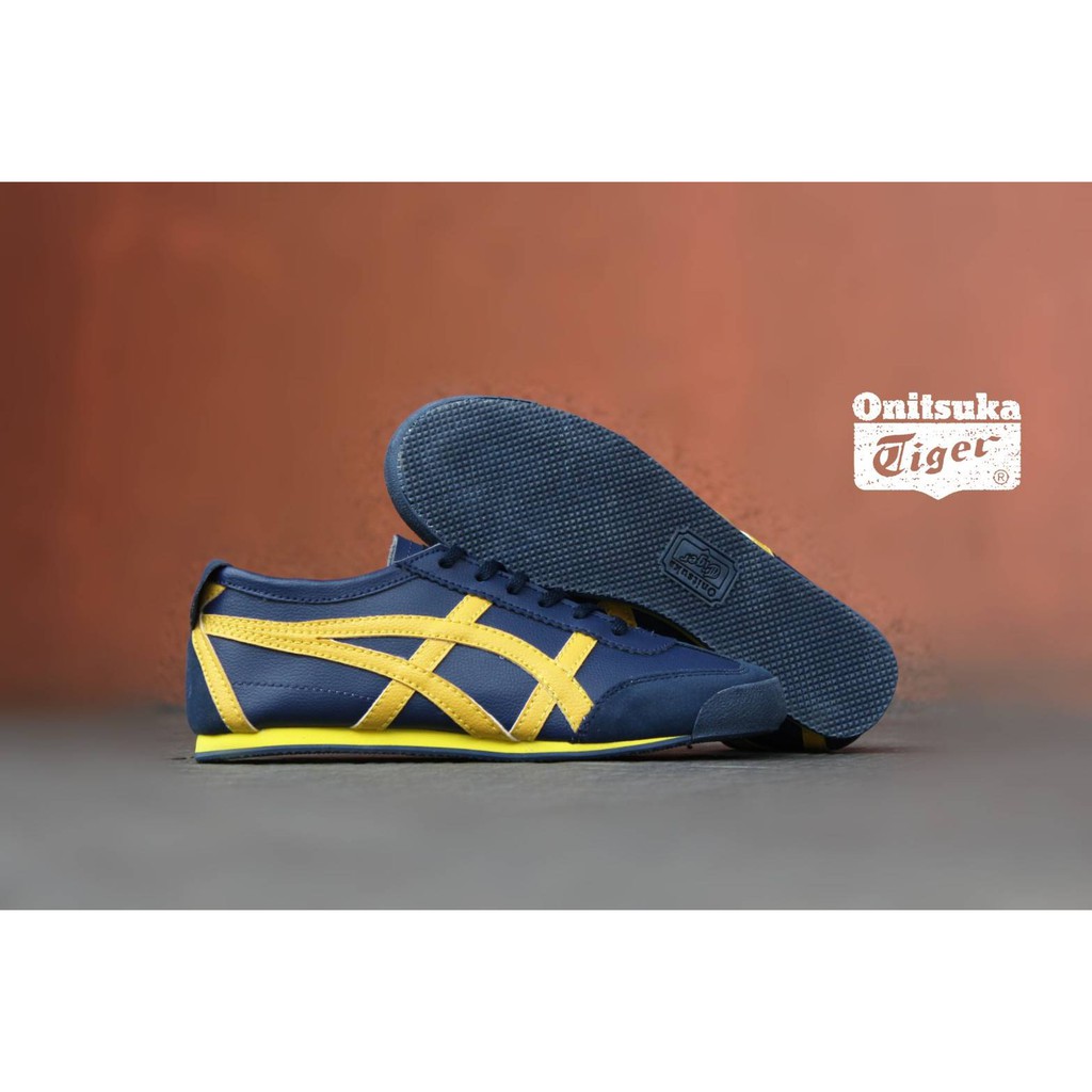 Giày Thể Thao Onitsuka Tiger Chất Liệu Da Phong Cách Nhật Bản Cho Cặp Đôi