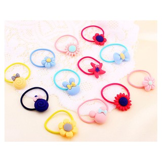 Set 20 thun cột tóc dễ thương cho bé - Baby Toys