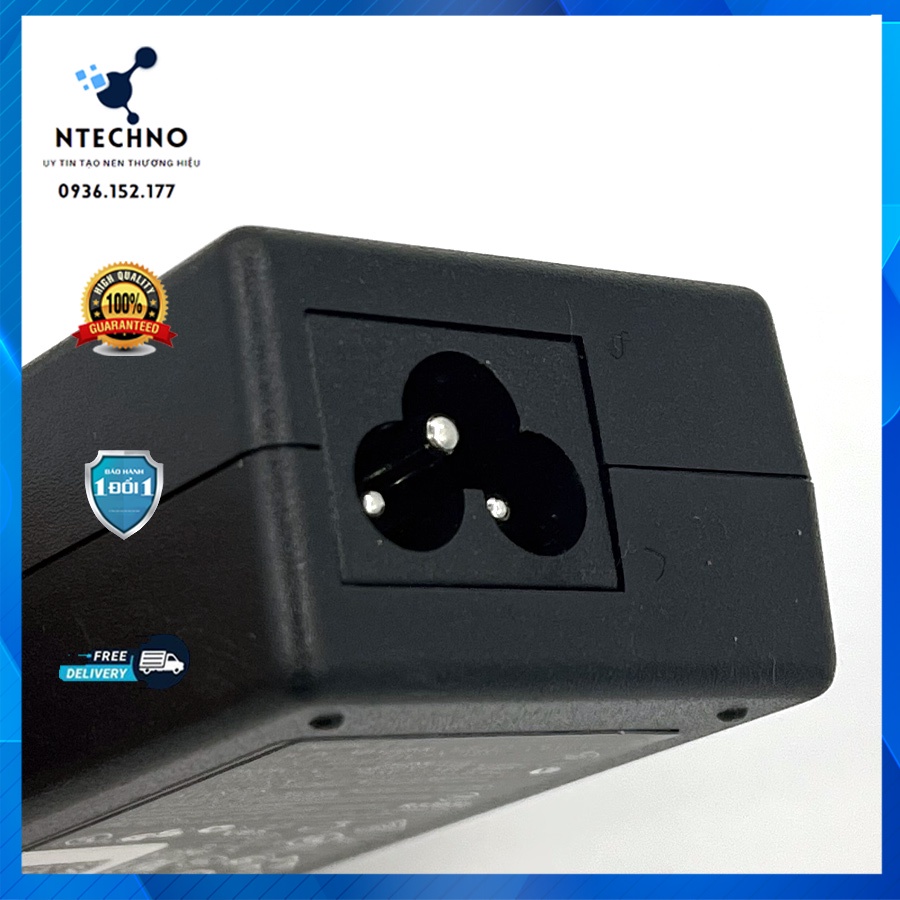 Sạc Zin Laptop Dell 19.5V 3.34A 65W chân kim nhỏ 4.5*3.0mm dùng cho inspiron 13 14 15 3000 5000 7000 3451 3458 5558 5559