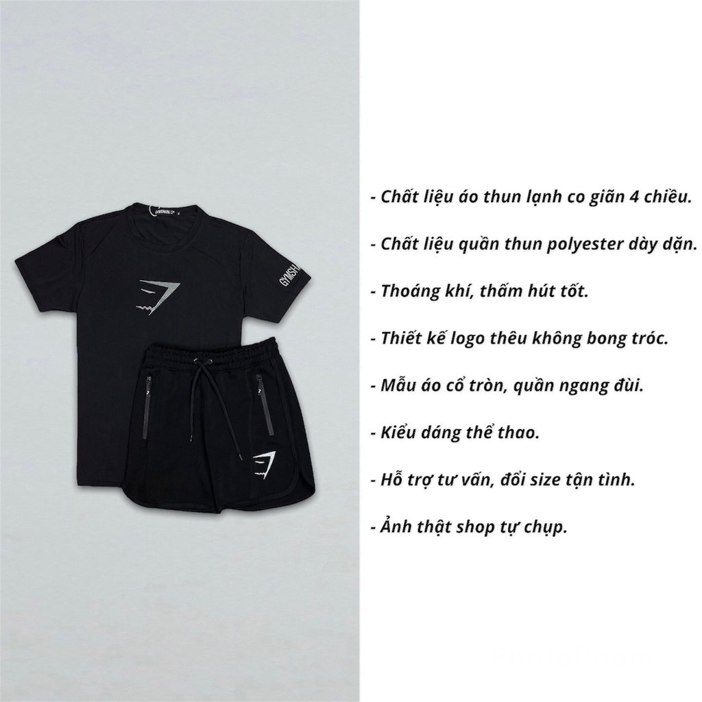 Bộ quần áo nam tập gym DO GYM SHOP set thể thao nam đẹp BGTN3QS1