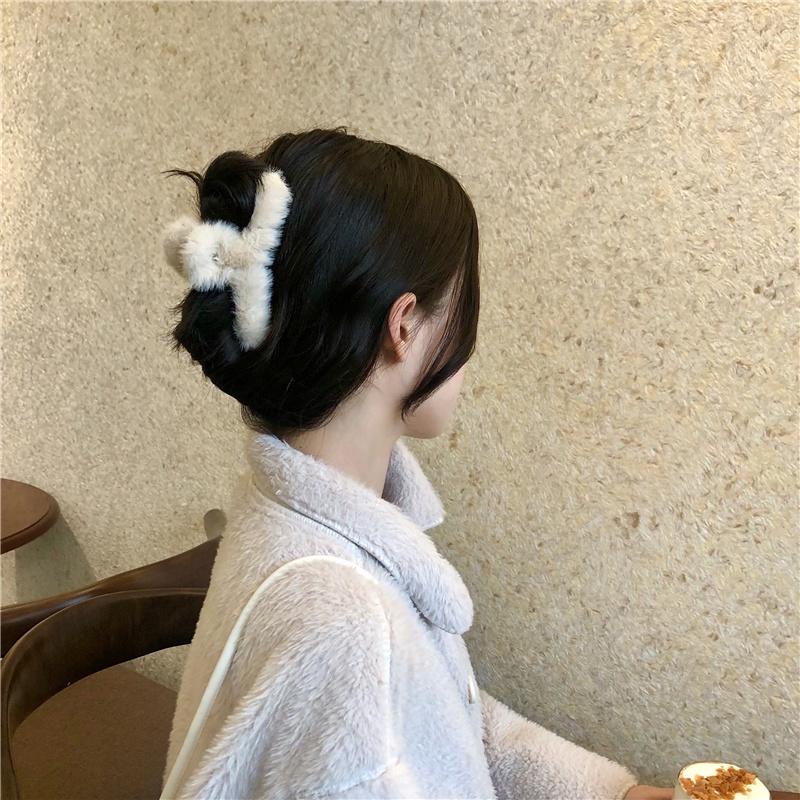 Kẹp Tóc Xinh Phong Cách Hàn Quốc Thời Trang Mùa Đông Cho Nữ