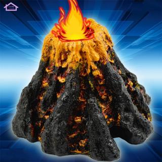 [PS] Mô hình giả núi lửa sủi khí oxy cho bể cá