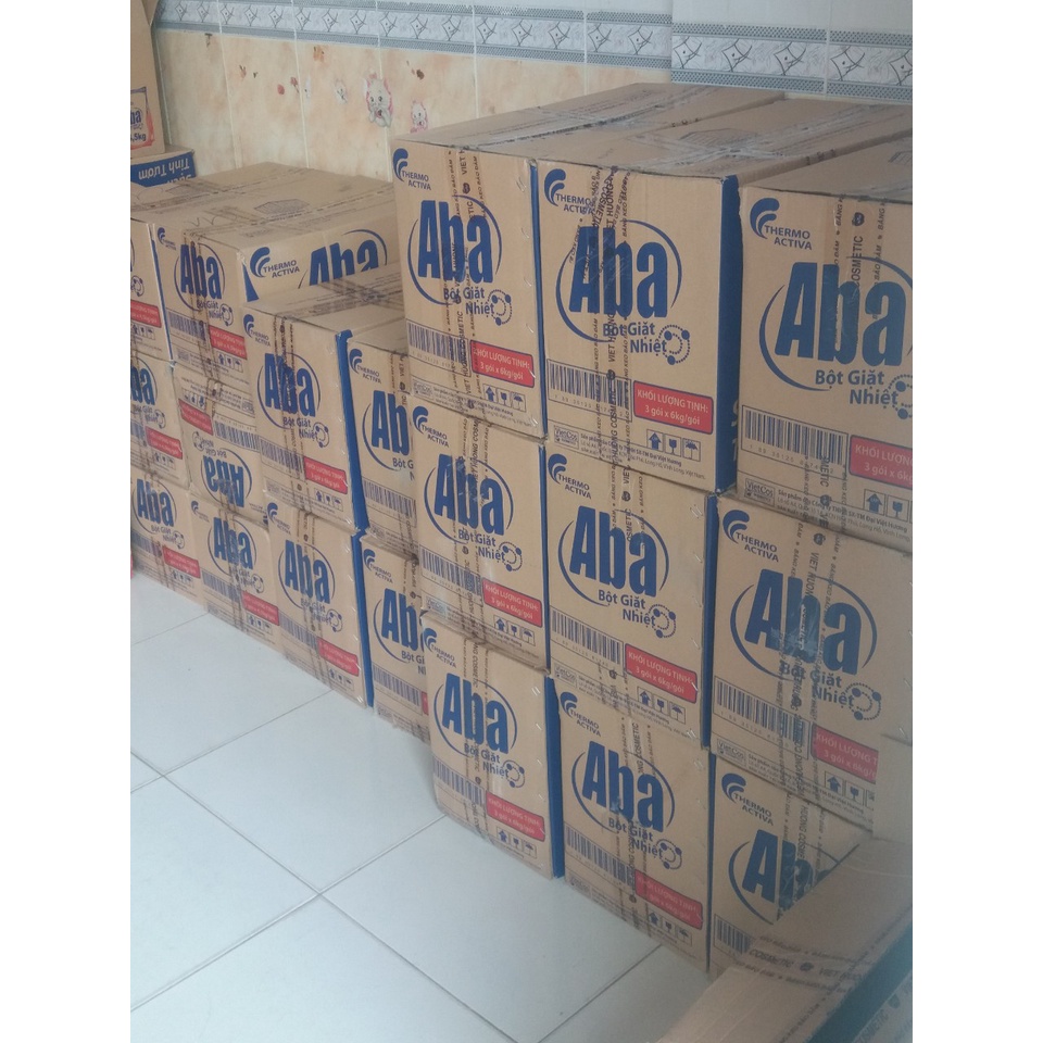 Bột Giặt Aba 2.9kg, 4kg, 4.3kg, 5.7kg