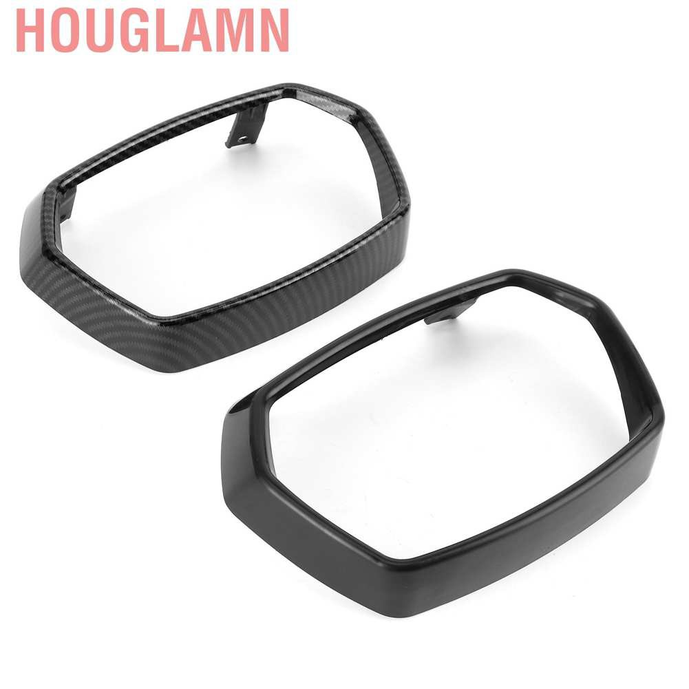 Houglamn ABS Headlight Guard Cover Bezel Protection Fit for VESPA Sprint 125/150 2017-2020