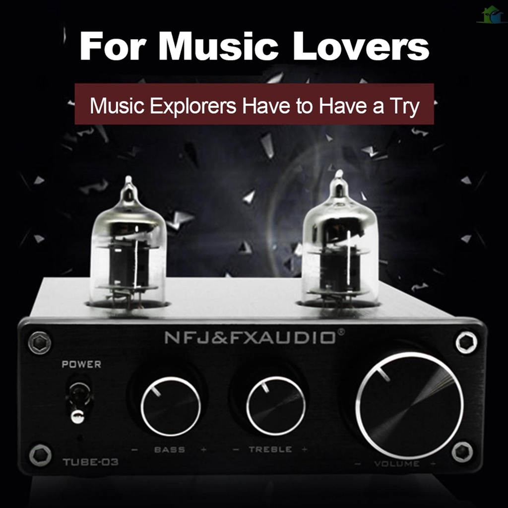Thiết bị khuếch đại âm thanh FX-AUDIO TUBE-03 6K4 mini