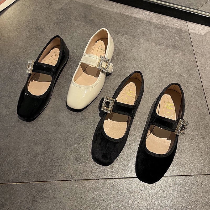 Giày Mary Jane quai ngang vintage hàng QC cao cấp EG01  ELISA STORE