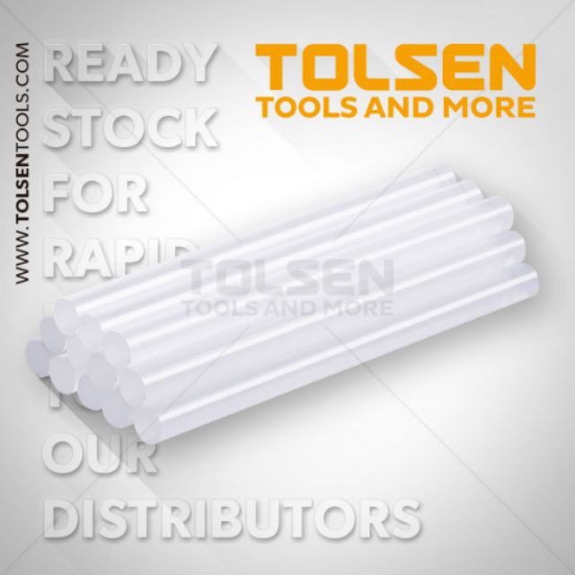 79110 bộ 12 cây keo đèn cầy 100mm tolsen