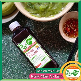 Nước Mắm Cá Linh thiên nhiên 100% Nguyên Chất đặc sản Miền Tây chai 500ml