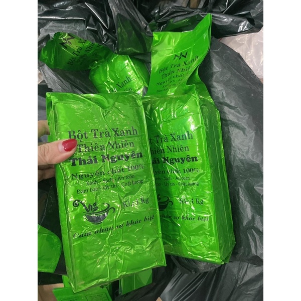 1 Kg Bột trà xanh nguyên chất