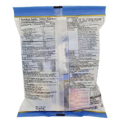 Bánh mochi Đài Loan kem lạnh Royal Family dẻo ngon vị sữa ít calo 120g 9 bánh - ÂU CHÂU SHOP