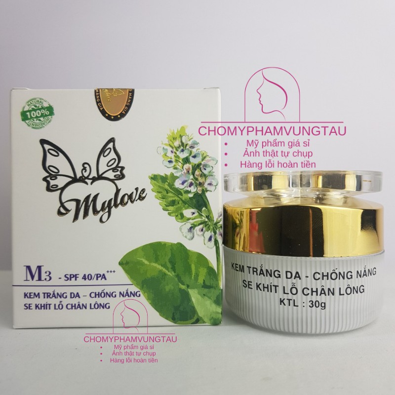 Kem trắng da chống nắng se khít lỗ chân lông MY Love ( OLY WHITE) Đạt chứng chỉ cGMP-ASEAN