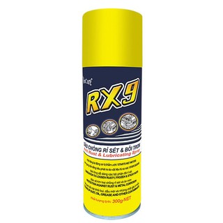 DẦU CHỐNG RỈ SÉT VÀ BÔI TRƠN RX9 300G