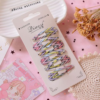 Set kẹp tóc cho bé gái, nhiều màu